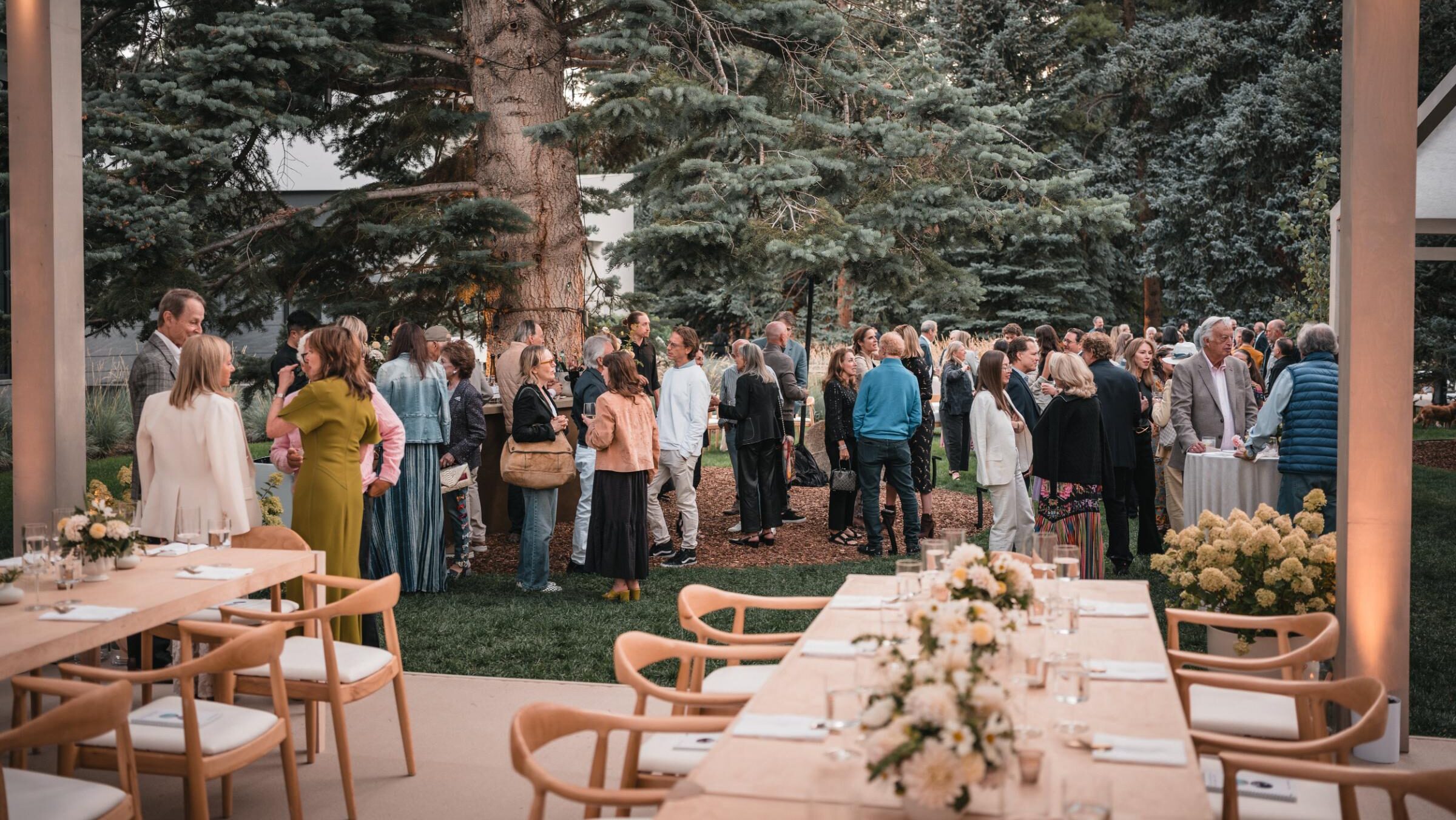 corporate event video networking interaction moment