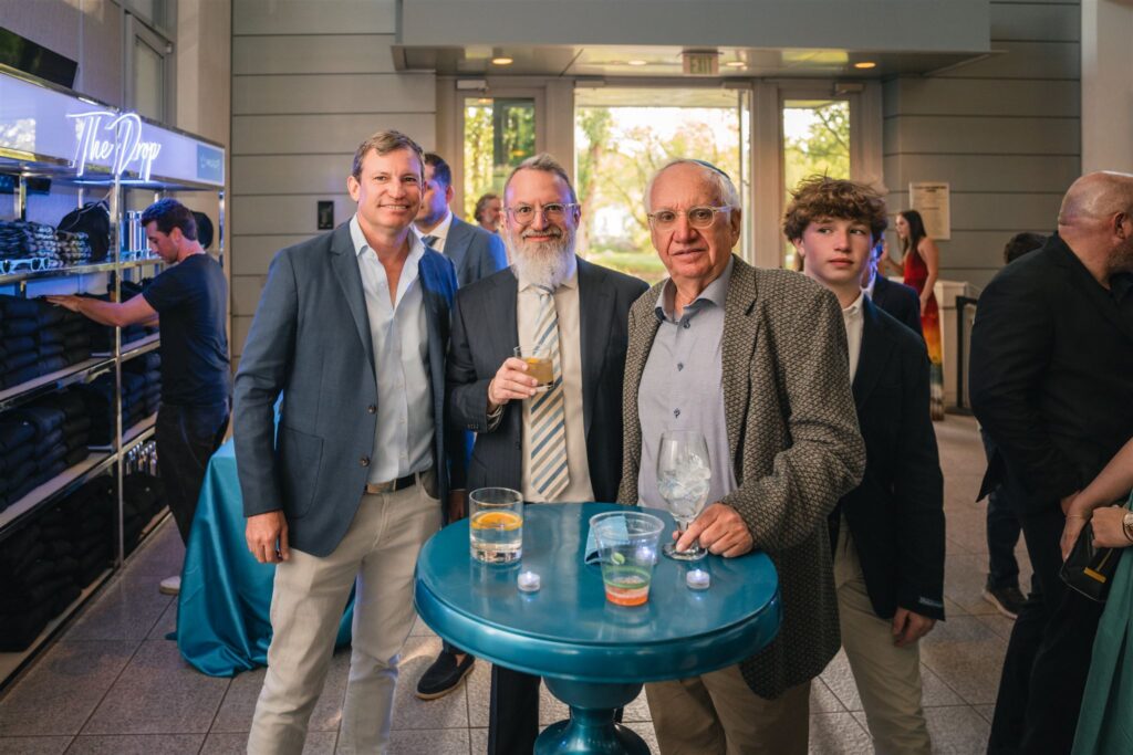 Photo roaming Aspen service at an elegant hotel mitzvah reception