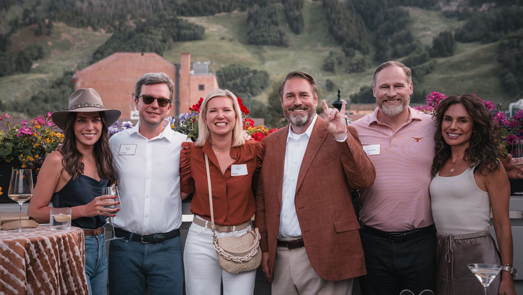 Aspen event photo printing framing service delivering beautifully framed keepsakes to guests